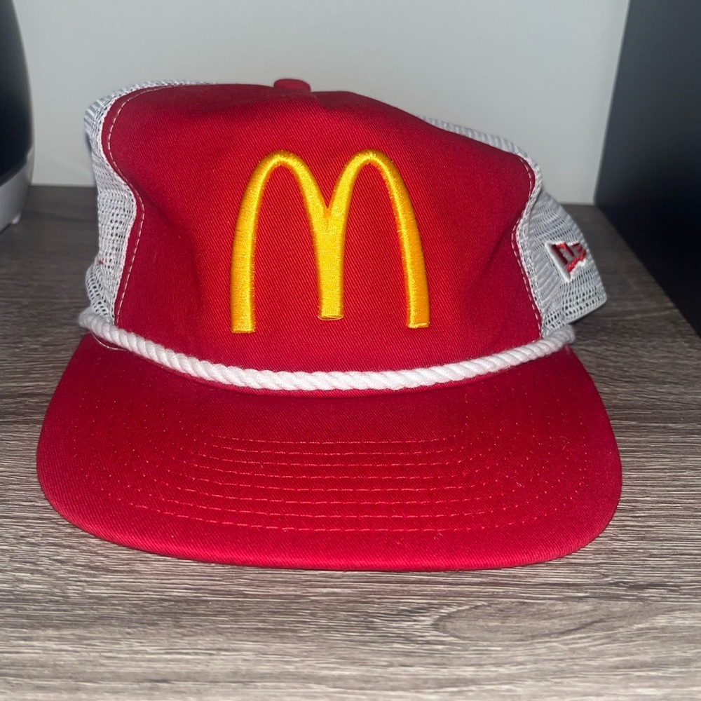 Bubba Wallace McDonald's new era cap